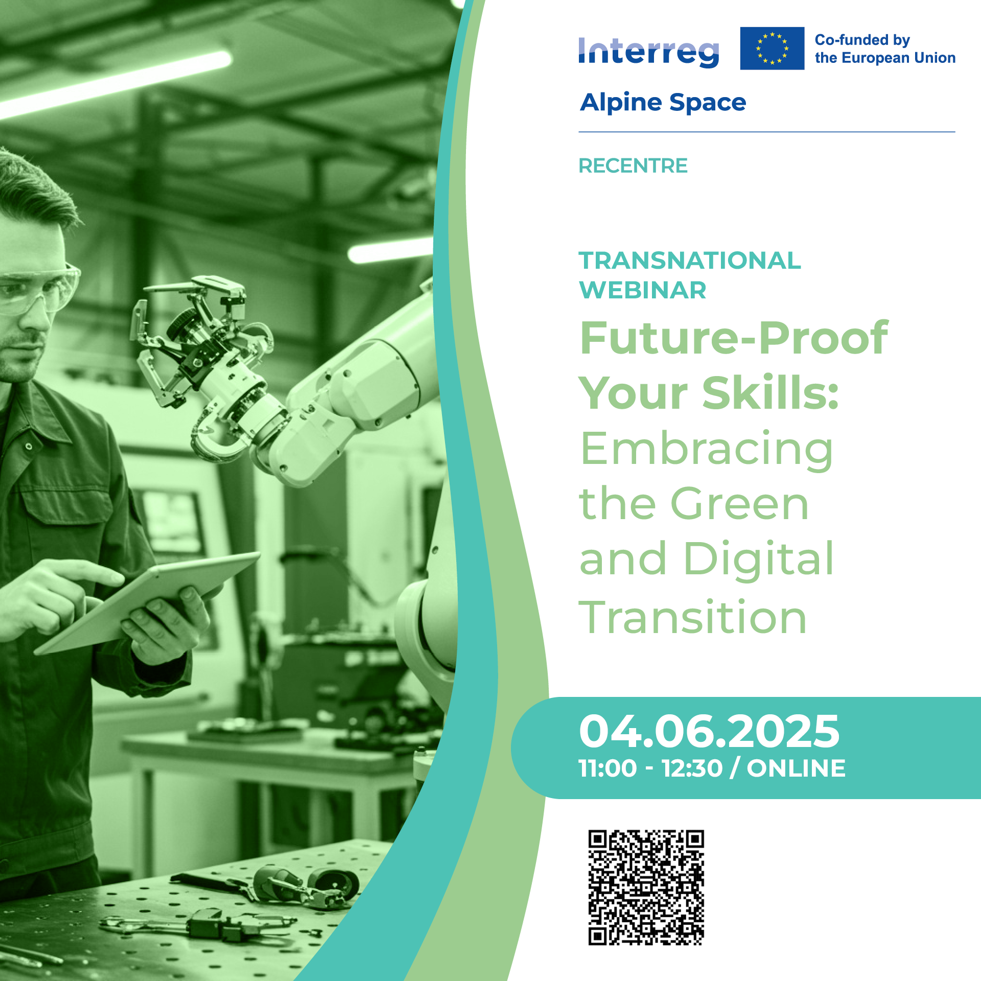 Flyer für die Veranstaltung Future-Proof Your Skills am 04.06.2025