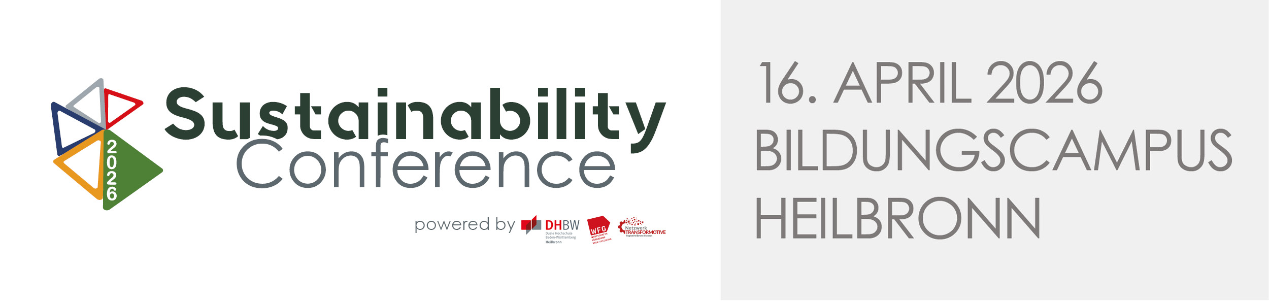 Logo Sustainability Conference 2026