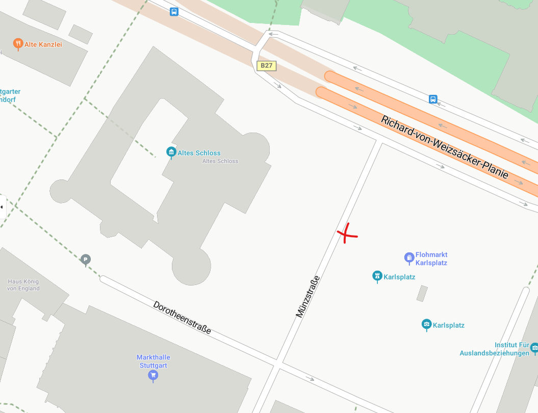 Treffpunkt Exkursionen Münzstraße Stuttgart